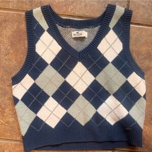 Sleeveless Blue Hollister